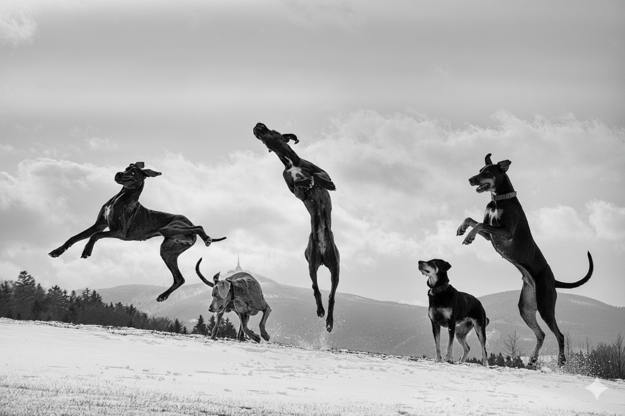 Ethik & Tierschutz 1 Hund Glueck vegan